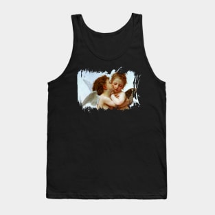 Kissing Cherub angels Tank Top